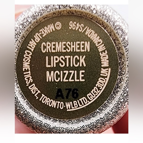 MAC Cosmetics Cremesheen Lipstick - Mcizzle - Mariah Carey - NEW IN BOX - Picture 3 of 3